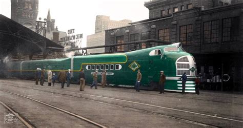1936 Illinois Central Green Diamond Train The Great Migration
