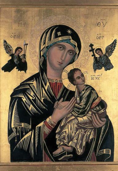 Our Lady Of Perpetual Help Greeting Cards Set Of 6