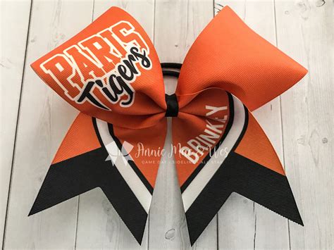 Custom Cheer Bow Your Choice Of Colors Team Cheer Bow Team Cheer Bows Softball Bows