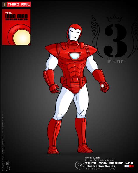 Trdl Iron Man Silver Centurion By Trdlcomics On Deviantart