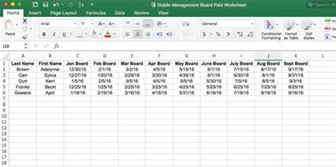 You can track and to monitor the bandwidth of the team and manage your resource more effectively. Tips for Stable Owners on Creating a Spreadsheet - The #1 ...