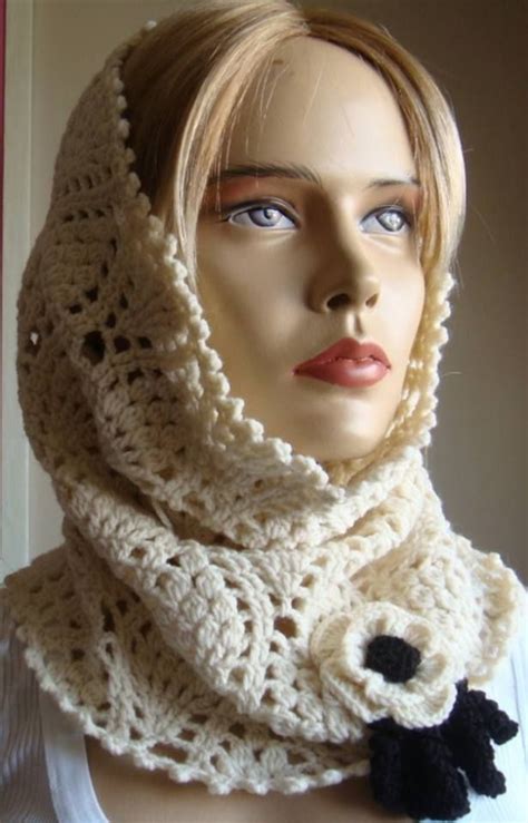 Needlework Knitted Scarf Accessories Fashion Embroidery Moda