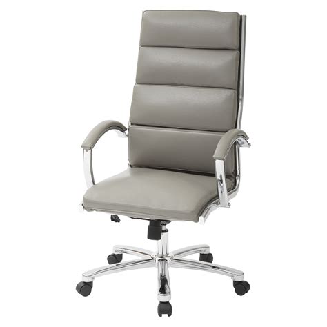 Officestar Worksmart Fl5380c Series Faux Leather High Back Conference