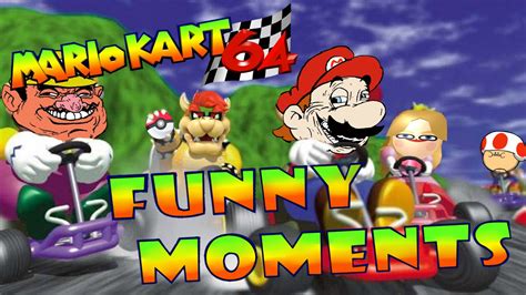 Funny Mario Kart 64 Moments Youtube