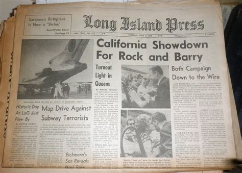 Long Island Press Newspaper Tuesday June 2 1964 1940 69