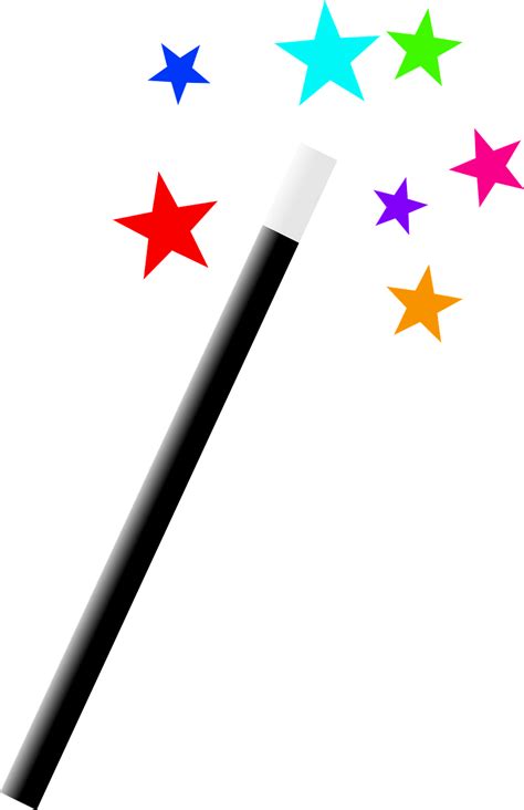 Download Magic Wand Stars Royalty Free Vector Graphic Pixabay