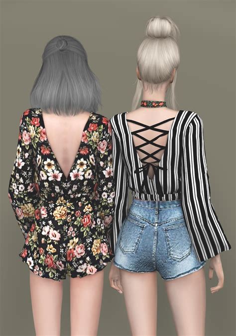 Sims 4 Cc Clothes Pinterest