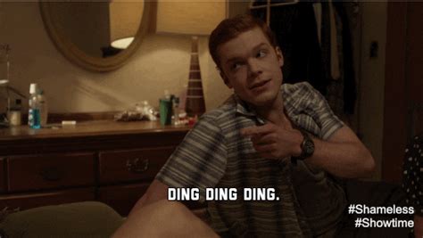Cameron Monaghan Ding Ding Ding  By Showtime Find And Share On Giphy