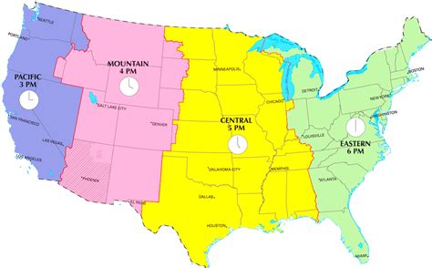 Usa Time Zones Map Worksheet North American Climate Zones Map