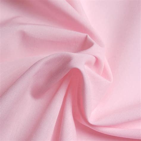 Poly Cotton Light Pink 112cm Silk Chiffon Fabric Silk Fabric Online
