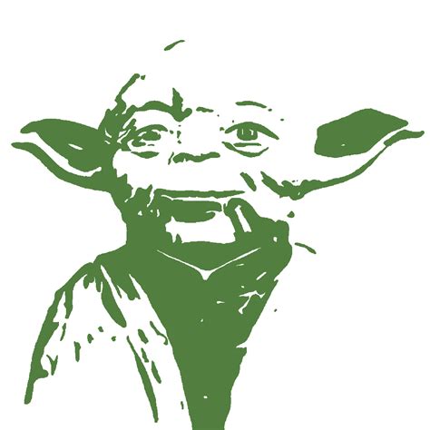 Free Free 253 Clip Art Baby Yoda Outline Svg SVG PNG EPS DXF File
