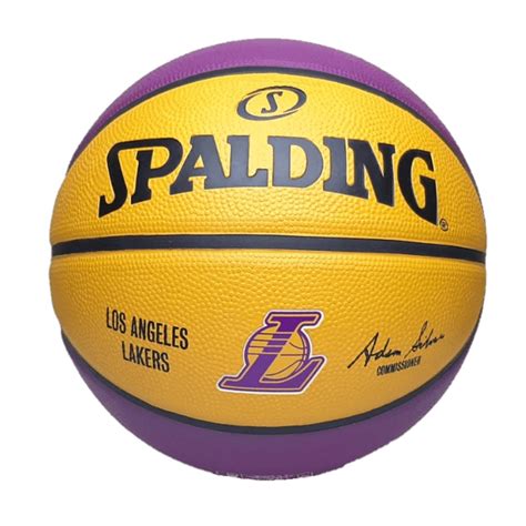Bola De Basquete Spalding Nba Time Los Angeles Lakers Fátima Esportes