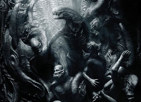 New Alien Covenant Poster Features Xenomorphs Suffocating The Engineers
