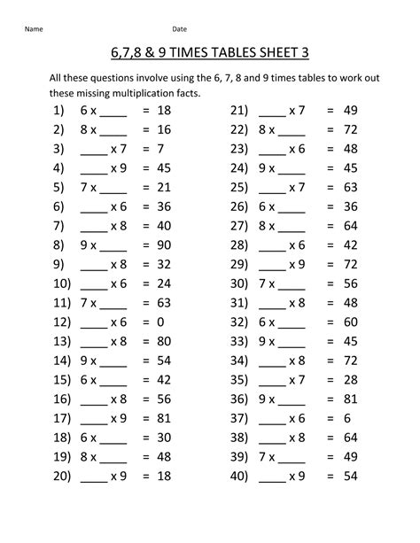 English For 6 Year Olds Worksheet