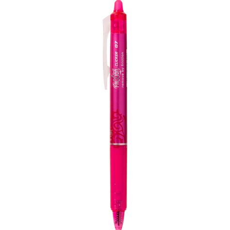 Pilot Frixion Clicker Erasable Pen Pink Big W
