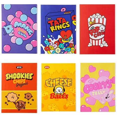 Bt21 Official Sweet Notepad Notebook B5 Shopee Philippines
