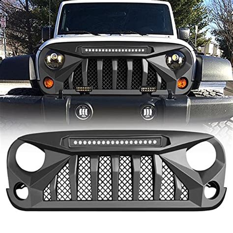 American Modified Matte Black Front Gladiator Vader Grill For 2007 2018