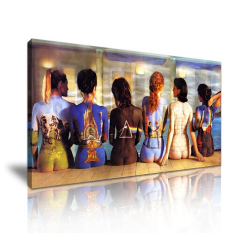 Pink Floyd Back Catalogue Music Canvas Wall Art Picture Print X Cm Ebay