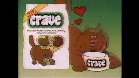 I made a point to read a bunch of reviews over the web to find out if the crave grain free high protein dry cat food is for real. 1987 Crave Cat Food Commercial - YouTube