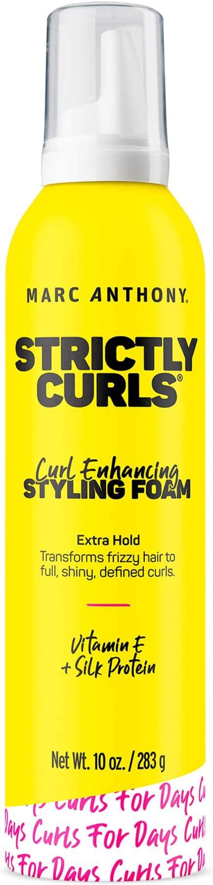 Marc Anthony Strictly Curls Curl Enhancing And Defining Styling Foam For