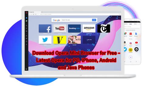 However, there is a version for windows phone. Download Opera Mini - Free Opera Mini For PC and Mobile ...