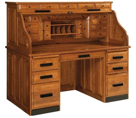 Prices for roll top desks can differ depending upon size, time period and other attributes — at 1stdibs, roll top desks begin at $325 and can go as high as $65,000, while the average can. Classic Deluxe Roll Top Desk with Optional Top Drawers from