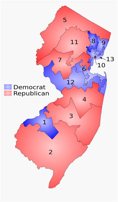 Nj Congressional District Map United States Map