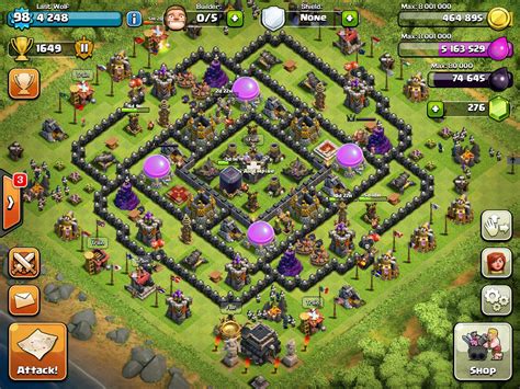 Here is the new town hall 9 farming base 2017 best coc th9 dark elixir farming base anti everything clash of clans. TH9 Farming Base | OzUnitedElite