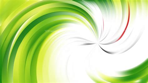 Abstract Green And White Swirl Background Vector Image