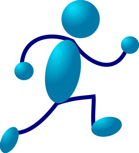 Runner Stickman Cartoon · Free Vector Graphic On Pixabay