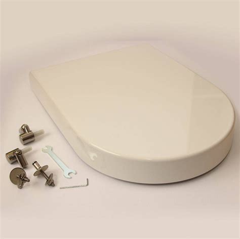 Ideal Standard Genuine Cabria Toilet Seat And Cover And Chrome Hinges Old
