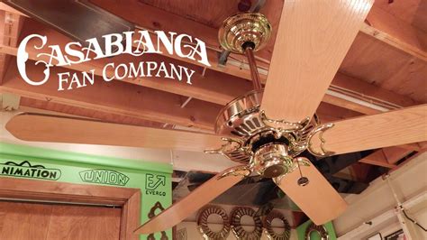 Always turn power to the ceiling fan off before replacing light bulbs or working on your fan. Casablanca Panama (5) Ceiling Fan - YouTube