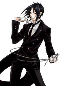 Post Your Favourite Picture Of An Anime Character Clad In Black Clothes