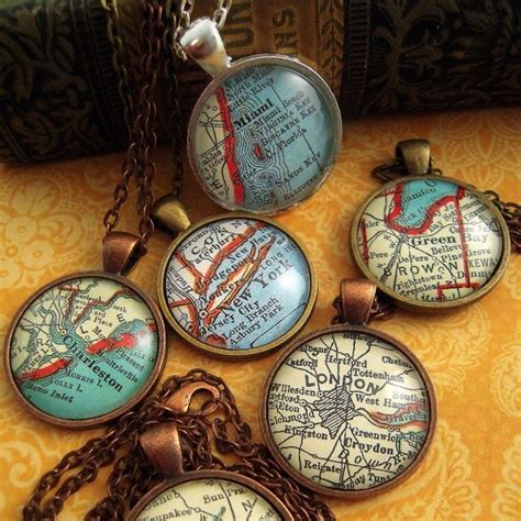 Custom Map Jewelry You Choose Worldwide City Location Map Etsy In