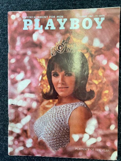 PLAYBOY August 1967 Centerfold Vargas Vintage Magazine Very Etsy