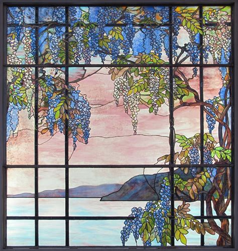 From Wikiwand Tiffany Window In His House At Oyster Bay New York Tiffany Stained Glass