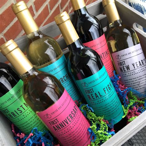 Maybe you would like to learn more about one of these? Set of 6 Wine Bottle Labels for Wedding Gift, Wedding ...