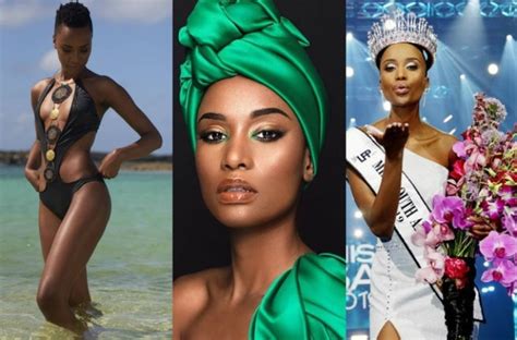 Saiba Tudo Sobre A Sul Africana Zozibini Tunzi Miss Universo 2019