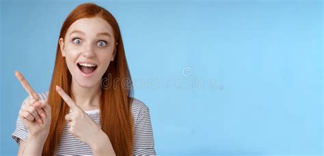 Charismatic Impressed Surprised Good Looking Happy Smiling Cute Redhead