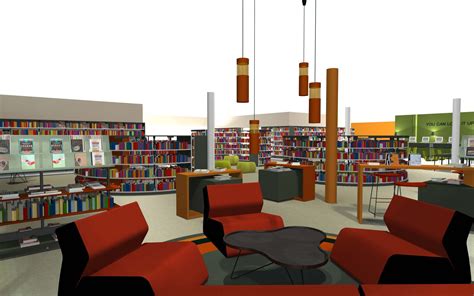 Design Process Bci Libraries Library Design Modern Library