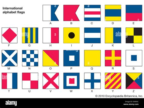 International Alphabet Flags Illustrations Flags Hi Res Stock