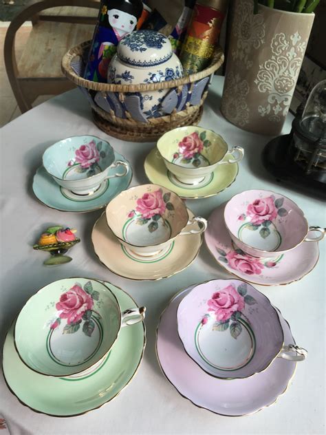 Pink Roses Paragon Tea Cups Paragon Tea Cup Tea Cups Coffee Cups And Saucers