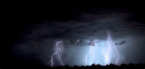Lightning And Dark Clouds Free Stock Photo Public Domain Pictures