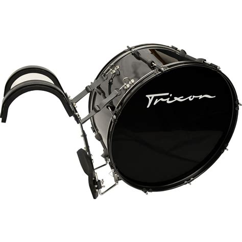 Field Series Marching Bass Drum 22x12 Black Trixon Acoustic Drum