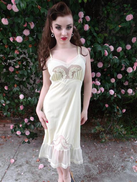 12 Beautiful Vintage Slips From Etsy The Lingerie Addict