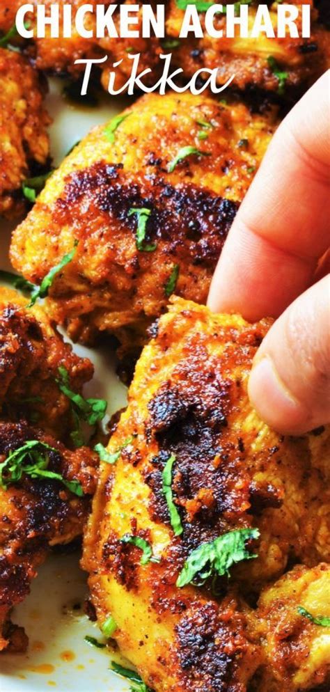 Make This Super Easy Indian Chicken Tikka In 30 Mins This Achari
