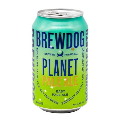 Brewdog Planet Pale Ale 24x 330ml Cans Drinksupermarket