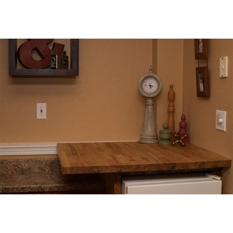 It was one beast of a project and i had a ton of trial/error along the way. Butcher Block Countertop 6 ft. 2 in. L x 2 ft. 1 in. D x 1 ...