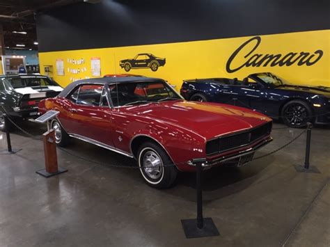Iconic cars at the California Automobile Museum in Sacramento