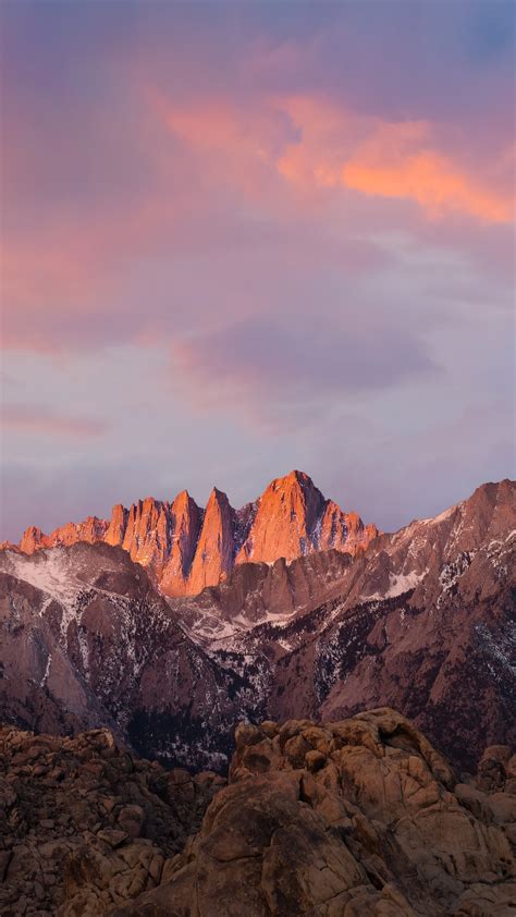 Wallpaper Mountains Macos 4k 5k Sierra Sky Iphone